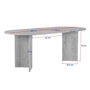 Nordure Mesa de Comedor Sabella Travertino